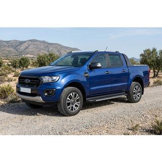 Stranske stopnice Bosphorus Grey (2 kos., aluminij) Ford Ranger 2011–2022 fotografija 1