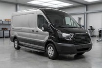 Ford Transit 2014– Stranske stopnice Bosphorus Grey (2 kos., aluminij) fotografija 1
