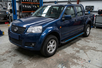 GreatWall Wingle 5 2006– Stranske stopnice Maya Blue (2 kos, aluminij) fotografija 1