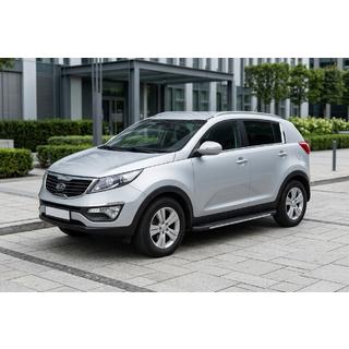 Stranske stopnice Bosphorus Grey (2 kos., aluminij) Kia Sportage 2010–2015 fotografija 1