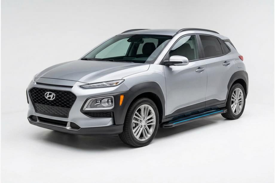 Hyundai Kona 2017–2023 Stranske stopnice Maya Blue (2 kos, aluminij) Image