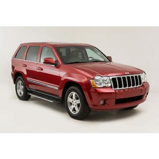 Stranske stopnice Bosphorus Grey (2 kos., aluminij) Jeep Grand Cherokee WK 2004–2010 fotografija 1