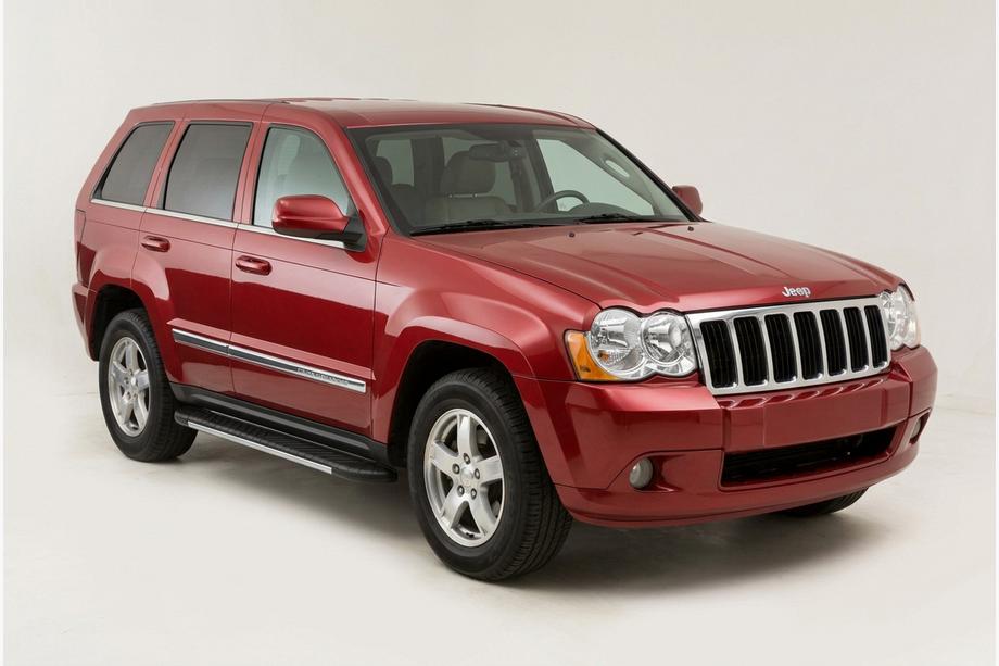 Jeep Grand Cherokee WK 2004–2010 Stranske stopnice Bosphorus Grey (2 kos., aluminij) Image
