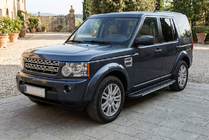Land Rover Discovery IV 2009–2017 Stranske stopnice Bosphorus Grey (2 kos., aluminij) fotografija 1