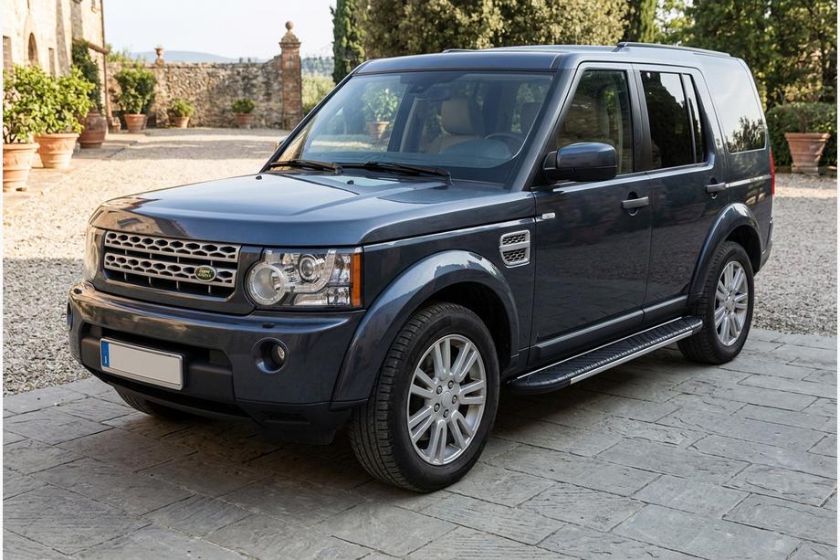 Land Rover Discovery IV 2009–2017 Stranske stopnice Bosphorus Grey (2 kos., aluminij) Image