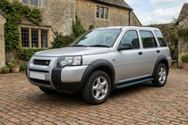 Land Rover Freelander I 1997–2006 Stranske stopnice Maya Blue (2 kos, aluminij) fotografija 1