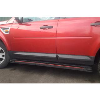 Stranske stopnice Maya Red (2 kosa, aluminij) fotografija 4