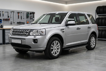 Land Rover Freelander II 2006–2014 Stranske stopnice Bosphorus Grey (2 kos., aluminij) fotografija 1
