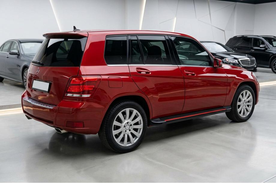 Mercedes GLK class X204 2008–2015 Stranske stopnice Maya Red (2 kosa, aluminij) Image