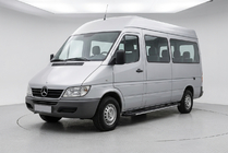 Mercedes Sprinter W901/902/903/904/905 1995–2006 Stranske stopnice Bosphorus Grey (2 kos., aluminij) fotografija 1