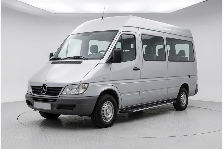 Mercedes Sprinter W901/902/903/904/905 1995–2006 Stranske stopnice Bosphorus Grey (2 kos., aluminij) Image