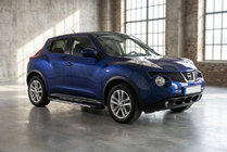 Nissan Juke 2010–2019 Stranske stopnice Bosphorus Grey (2 kos., aluminij) fotografija 1