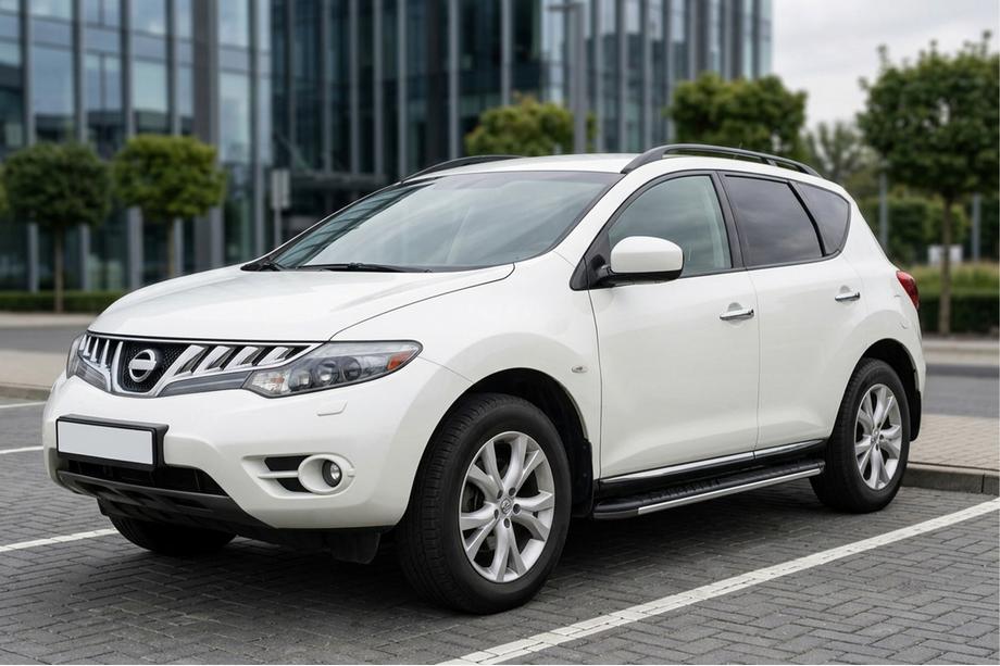 Nissan Murano 2008–2014 Stranske stopnice Bosphorus Grey (2 kos., aluminij) Image