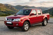 Nissan NP300 1999–2015 Stranske stopnice Bosphorus Grey (2 kos., aluminij) fotografija 1