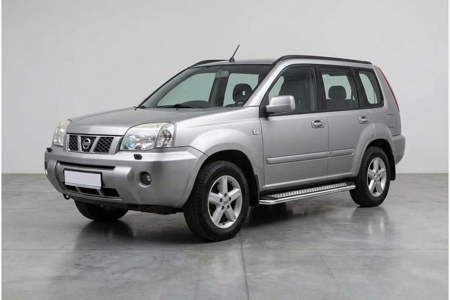 Nissan X-trail T30 2002–2007 Stranske stopnice Maydos V2 (2 kosa, aluminij) Image