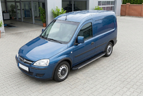 Opel Combo 2002–2012 Stranske stopnice Bosphorus Grey (2 kos., aluminij) fotografija 1