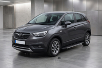 Opel Crossland X 2017–2024 Stranske stopnice Bosphorus Grey (2 kos., aluminij) fotografija 1