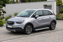 Opel Crossland X 2017–2024 Bočne stopnice Maya V2 (2 kosa, aluminij) fotografija 1