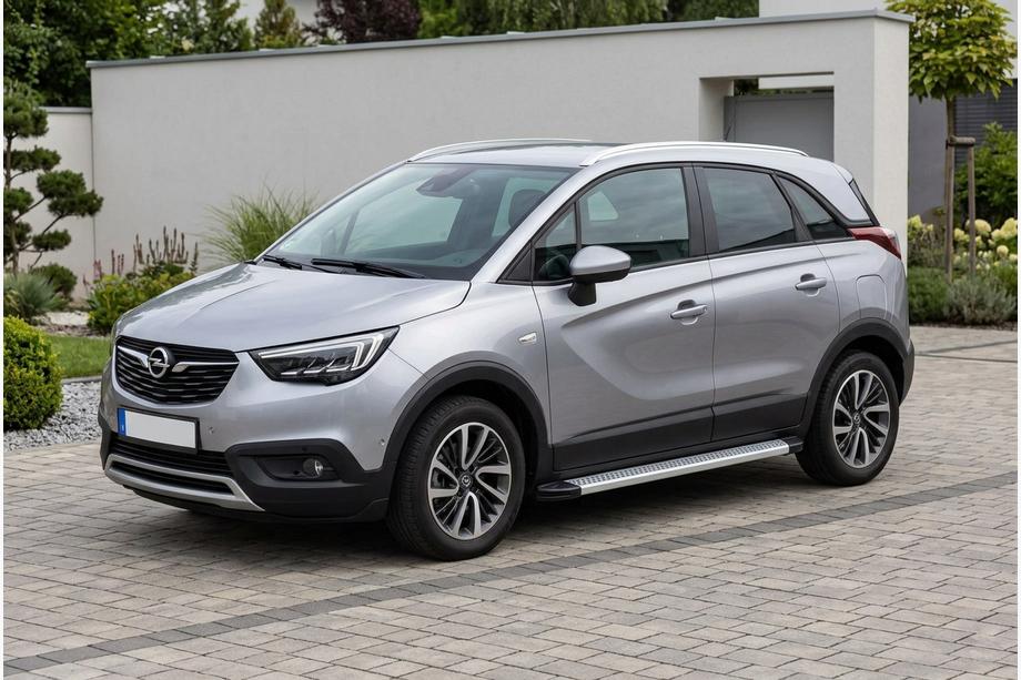 Opel Crossland X 2017–2024 Bočne stopnice Maya V2 (2 kosa, aluminij) Image