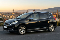 Peugeot 2008 2013–2019 Stranske stopnice Bosphorus Grey (2 kos., aluminij) fotografija 1
