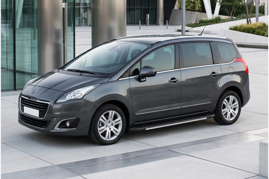 Peugeot 5008 2009–2016 Stranske stopnice Bosphorus Grey (2 kos., aluminij) Image