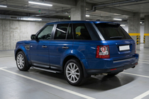 Range Rover Sport 2005–2013 Stranske stopnice Bosphorus Grey (2 kos., aluminij) fotografija 1