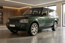 Range Rover III L322 2002–2012 Bočne stopnice Bosphorus Grey (2 kos, aluminij) fotografija 1