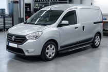 Renault Dokker 2013–2022 Stranske stopnice Bosphorus Grey (2 kos., aluminij) fotografija 1
