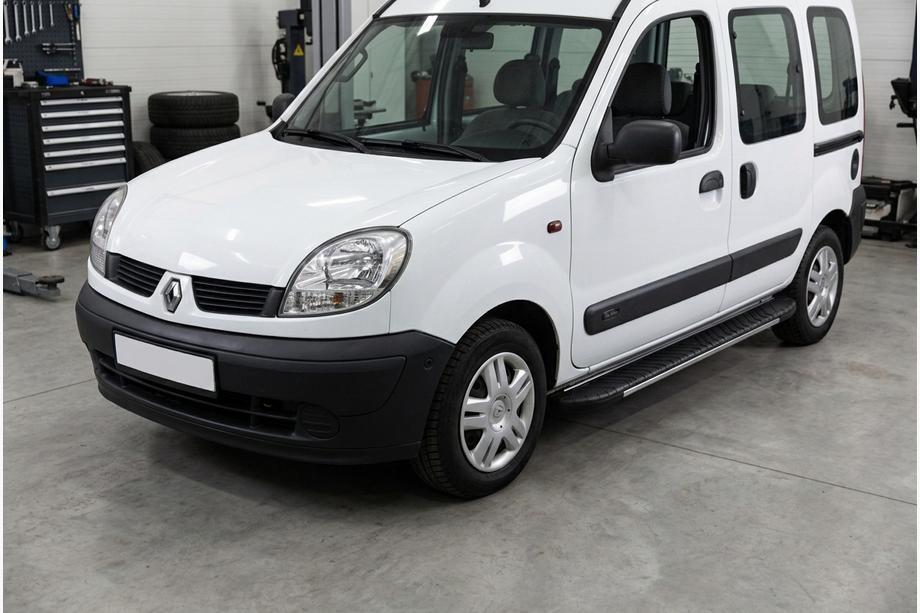 Renault Kangoo 1998–2008 Stranske stopnice Bosphorus Grey (2 kos., aluminij) Image