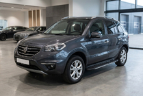 Renault Koleos 2008–2016 Stranske stopnice Bosphorus Grey (2 kos., aluminij) fotografija 1