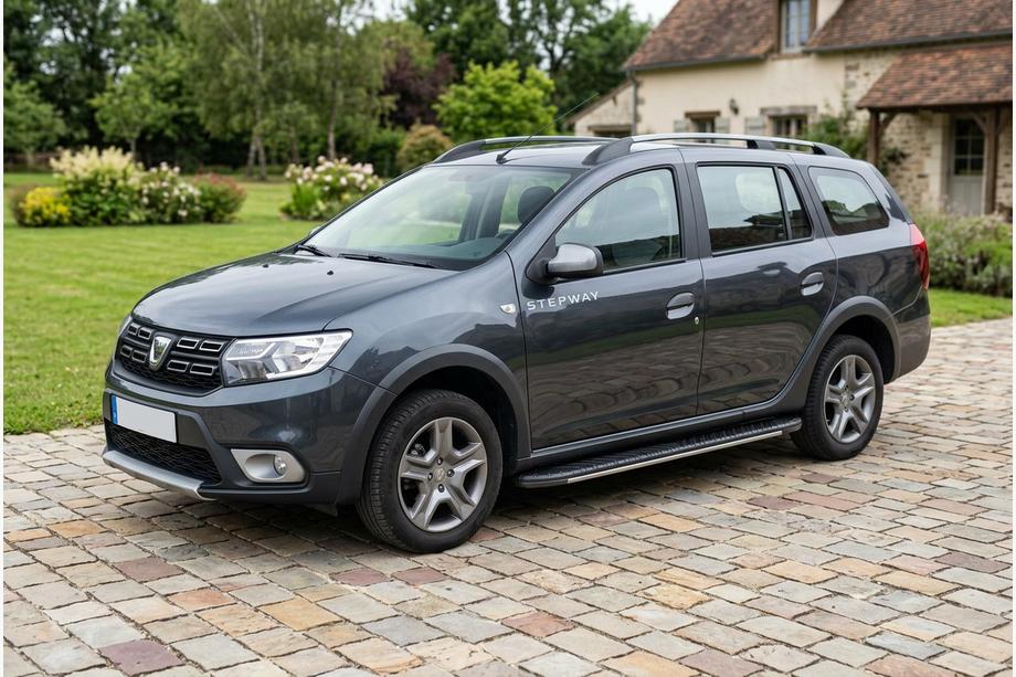Renault Logan MCV 2013–2022 Stranske stopnice Bosphorus Grey (2 kos., aluminij) Image