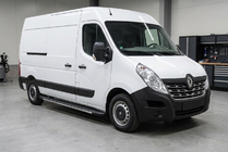 Renault Master 2011–2023 Stranske stopnice Bosphorus Grey (2 kos., aluminij) fotografija 1