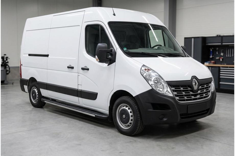 Renault Master 2011–2023 Stranske stopnice Bosphorus Grey (2 kos., aluminij) Image