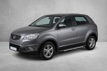 SsangYong Korando 2010–2019 Stranske stopnice Bosphorus Grey (2 kos., aluminij) fotografija 1