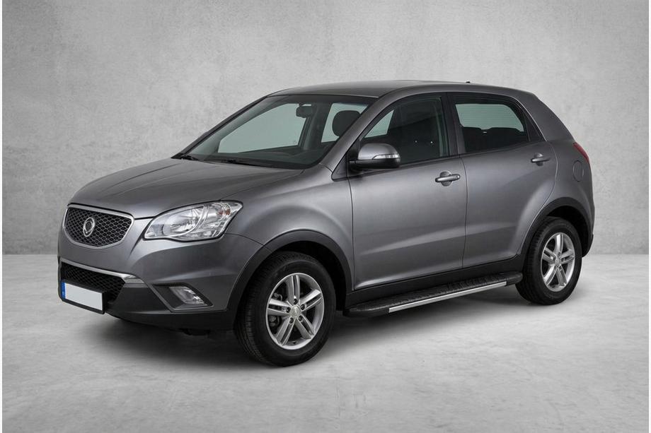 SsangYong Korando 2010–2019 Stranske stopnice Bosphorus Grey (2 kos., aluminij) Image