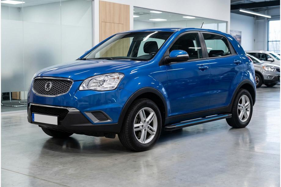 SsangYong Korando 2010–2019 Stranske stopnice Maya Blue (2 kos, aluminij) Image