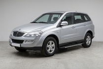 SsangYong Kyron 2005–2014 Stranske stopnice Bosphorus Grey (2 kos., aluminij) fotografija 1