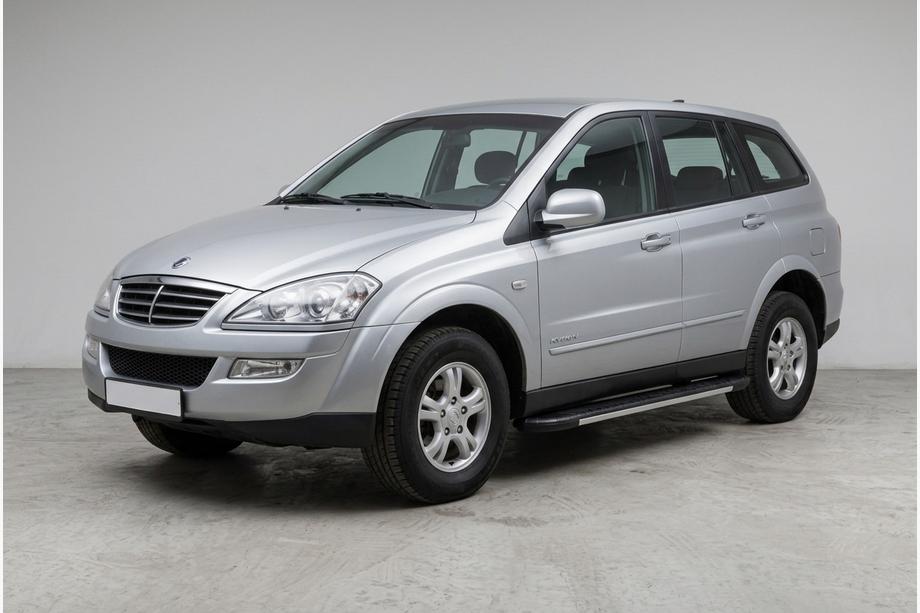 SsangYong Kyron 2005–2014 Stranske stopnice Bosphorus Grey (2 kos., aluminij) Image