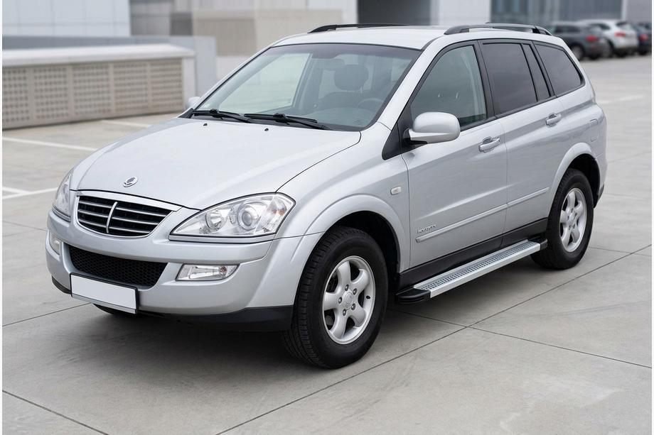 SsangYong Kyron 2005–2014 Bočne stopnice Maya V2 (2 kosa, aluminij) Image