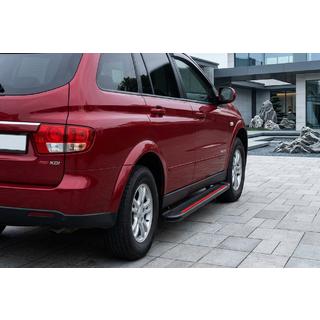 Stranske stopnice Maya Red (2 kosa, aluminij) SsangYong Kyron 2005–2014 fotografija 1