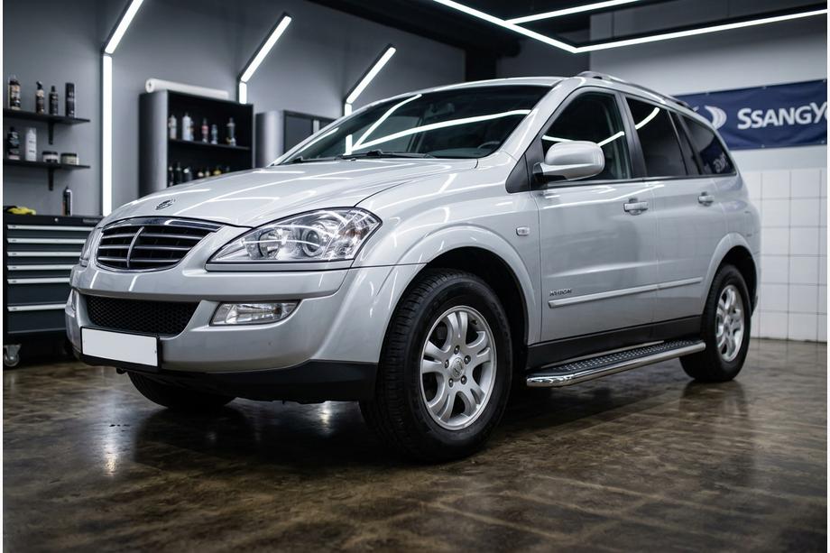 SsangYong Kyron 2005–2014 Stranske stopnice Maydos V2 (2 kosa, aluminij/nerjavno jeklo) Image