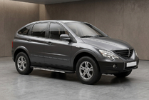 SsangYong Action 2005–2018 Stranske stopnice Bosphorus Grey (2 kos., aluminij) fotografija 1