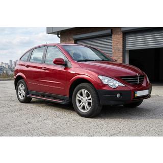 Stranske stopnice Maya Red (2 kosa, aluminij) SsangYong Action 2005–2018 fotografija 1