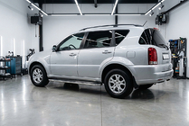 SsangYong Rexton I 2001–2017 Stranski pragovi Maydos V2 (2 kos, aluminij / nerjaveče jeklo) fotografija 1