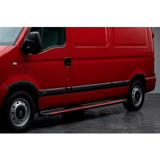 Stranske stopnice Maya Red (2 kosa, aluminij) fotografija 1