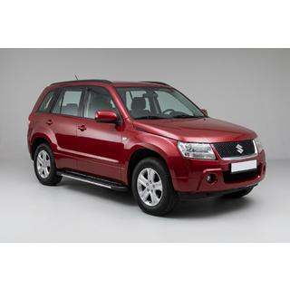 Stranske stopnice Bosphorus Grey (2 kos., aluminij) Suzuki Grand Vitara 2005–2017 fotografija 1