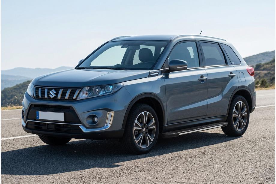 Suzuki Vitara 2015– Stranske stopnice Bosphorus Grey (2 kos., aluminij) Image