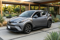 Toyota C-HR 2016–2023 Stranske stopnice Bosphorus Black (2 kosa, aluminij) fotografija 1