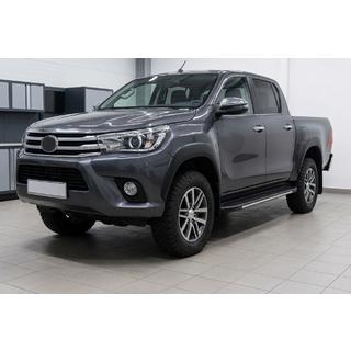 Stranske stopnice Bosphorus Grey (2 kos., aluminij) Toyota Hilux 2015– fotografija 1