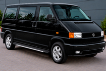 Volkswagen T4 Transporter 1990–2003 Stranske stopnice Bosphorus Grey (2 kos., aluminij) Dolga medosna razdalja fotografija 1